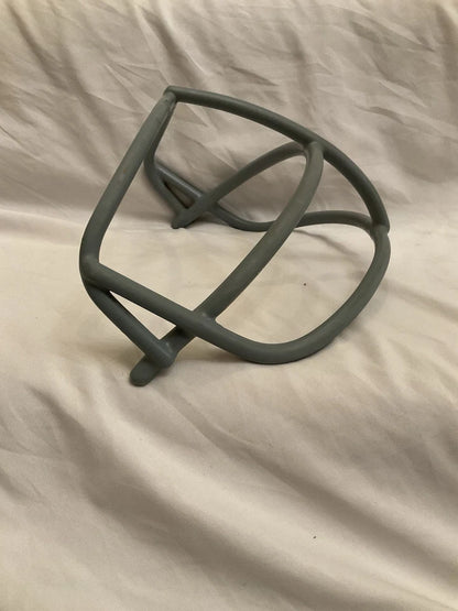 Vintage Schutt 1970s NOP Green Dot Football Helmet Face Mask- Rare! WESTBROOKSPORTSCARDS