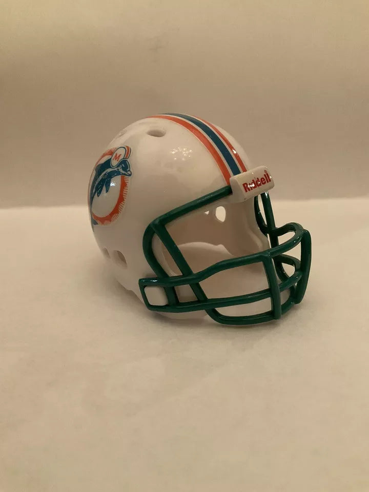 Miami Dolphins Custom Riddell Throwback Pocket Pro Revo Style Helmet  WESTBROOKSPORTSCARDS   