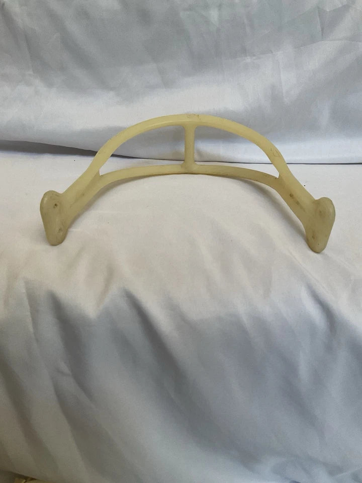 1960's Vintage ORIGINAL MacGregor 2-Bar Kra-Lite Facemask Suspension Helmet WESTBROOKSPORTSCARDS