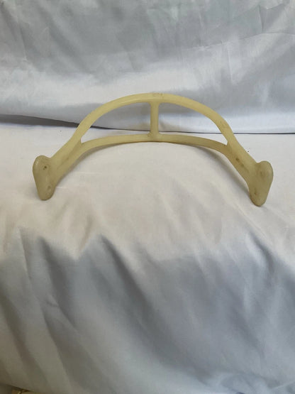 1960's Vintage ORIGINAL MacGregor 2-Bar Kra-Lite Facemask Suspension Helmet WESTBROOKSPORTSCARDS