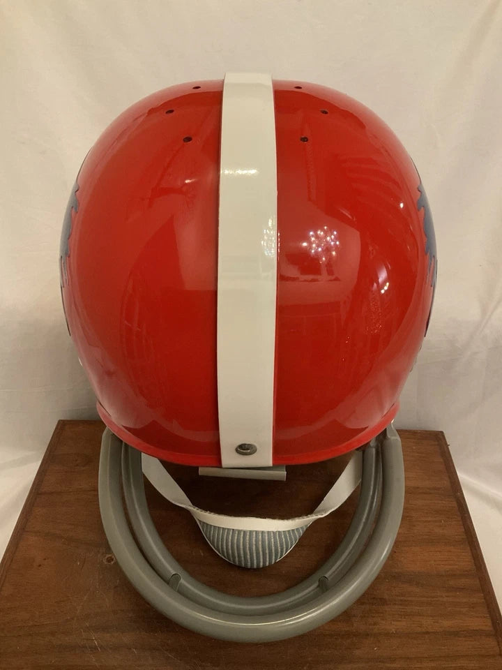 Riddell Kra-Lite RK2 Football Helmet 1962 Denver Broncos Blue Crazy Horse WESTBROOKSPORTSCARDS