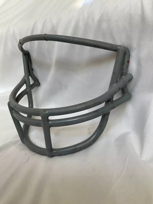 Vintage Original Schutt OPO-DW Large Red Dot Gray Football Helmet Facemask WESTBROOKSPORTSCARDS