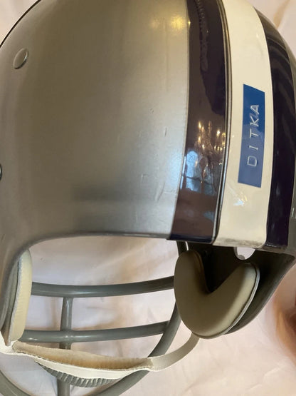 Vintage Riddell TK5 Kra-Lite Football Helmet- Custom Dallas Cowboys Mike Ditka WESTBROOKSPORTSCARDS