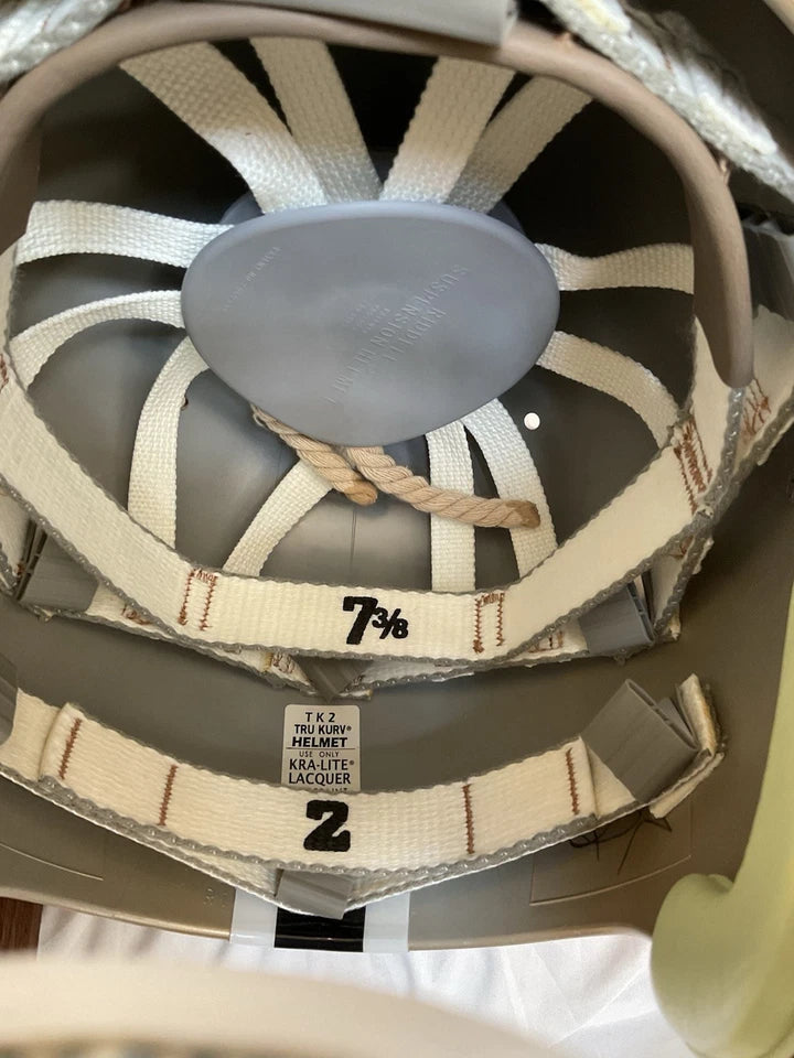 New Orleans Saints 1968 Style TK Suspension Football Helmet Officially Licensed WESTBROOKSPORTSCARDS