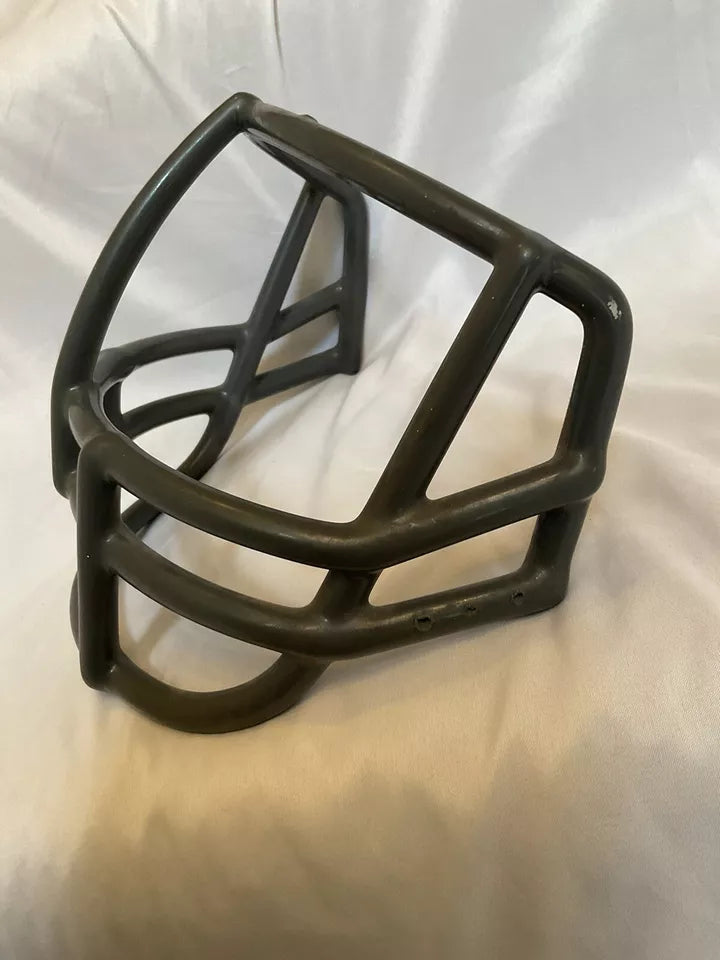 Vintage Riddell 1980s NOPO Football Helmet Dark Gray 3-Dot Facemask USFL  WESTBROOKSPORTSCARDS   