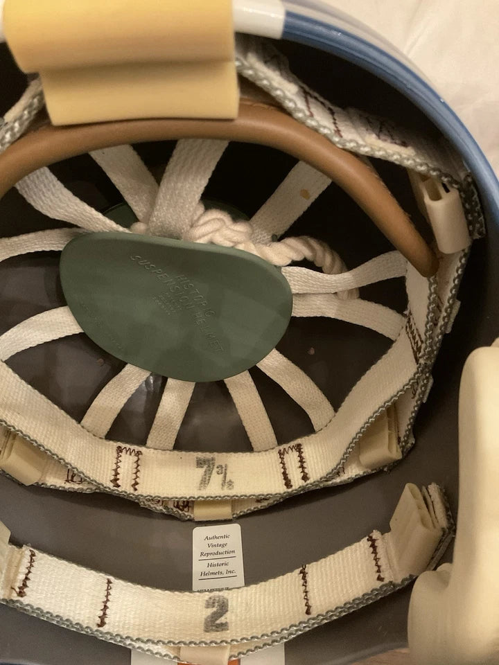 TK2 Style Suspension Football Helmet Custom Denver Broncos Floyd Little Sports Mem, Cards & Fan Shop:Autographs-Original:Football-NFL:Helmets WESTBROOKSPORTSCARDS