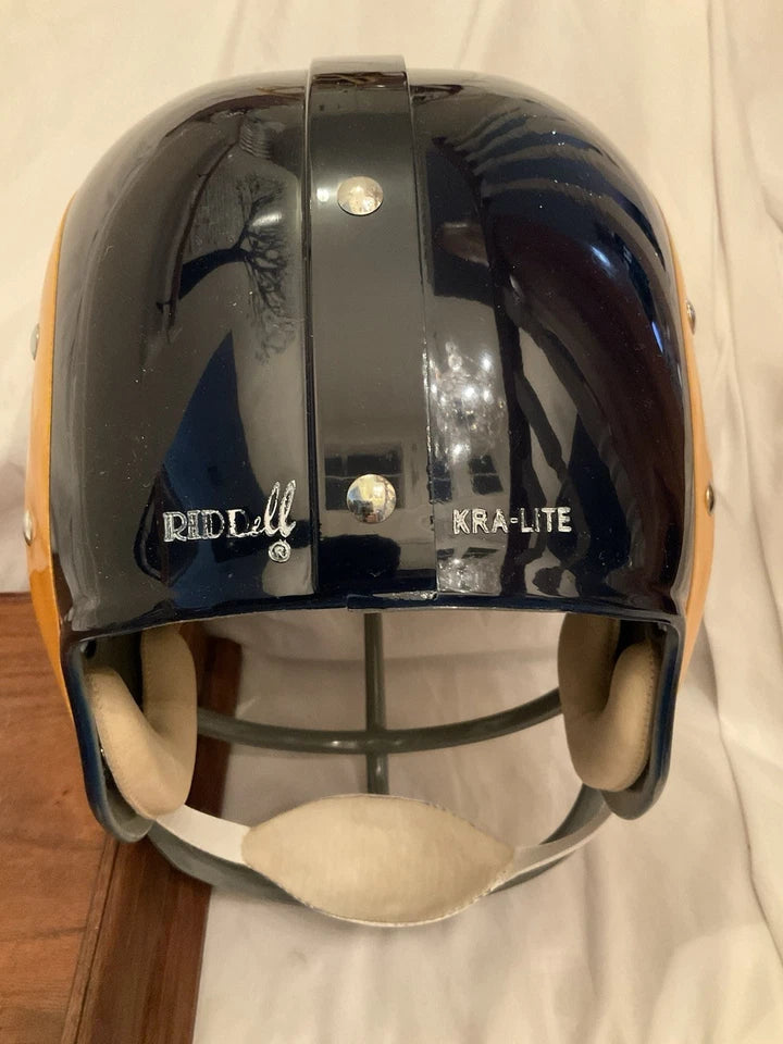 Riddell Kra-Lite RK2 Suspension Football Helmet 1973 Los Angeles Rams Prototype