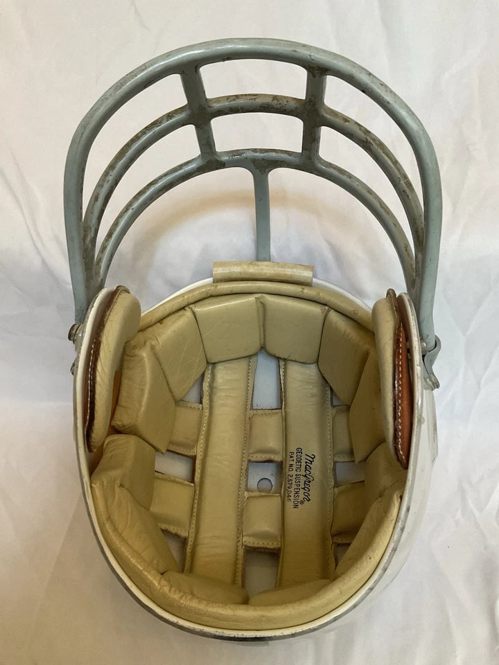Baltimore Colts MacGregor 1960s Game Used Clear Shell Football Helmet WESTBROOKSPORTSCARDS