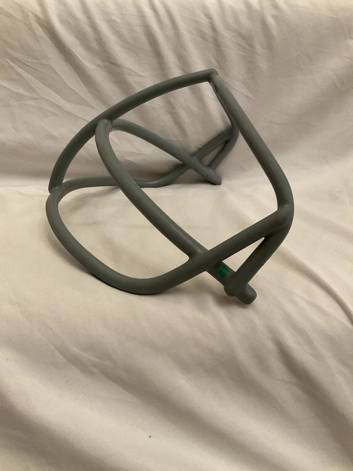 Vintage Schutt 1970s NOP Green Dot Football Helmet Face Mask- Rare! WESTBROOKSPORTSCARDS