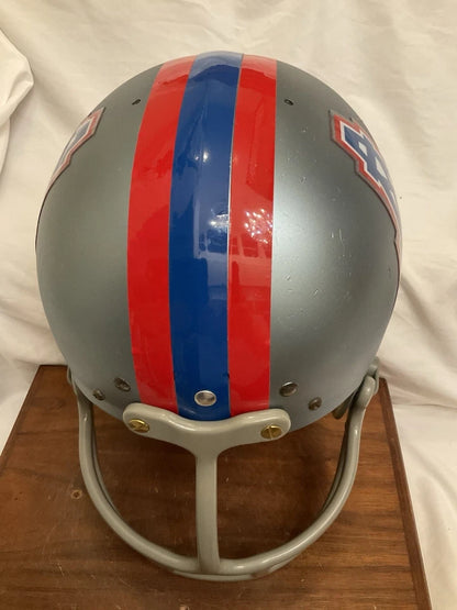Original Vintage Wilson Football Helmet Custom 1969 - 1970 Houston Oilers