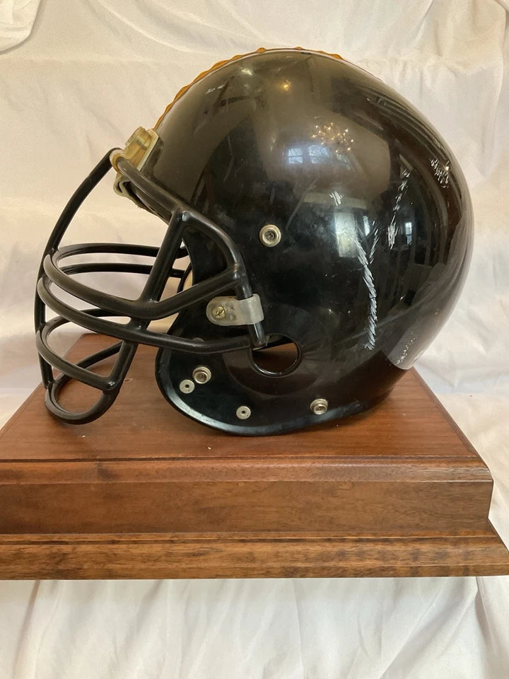 Schutt Pro Air II Pittsburgh Steelers Vintage Original Worn Football Helmet WESTBROOKSPORTSCARDS