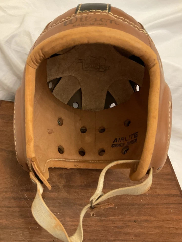 Minty Original Wilson Authentic D216 Air-Lite Leather Suspension Football Helmet