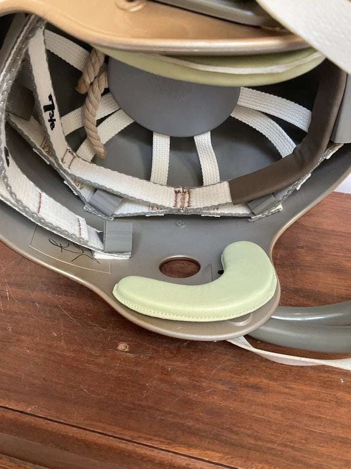 New Orleans Saints 1968 Style TK Suspension Football Helmet Officially Licensed WESTBROOKSPORTSCARDS