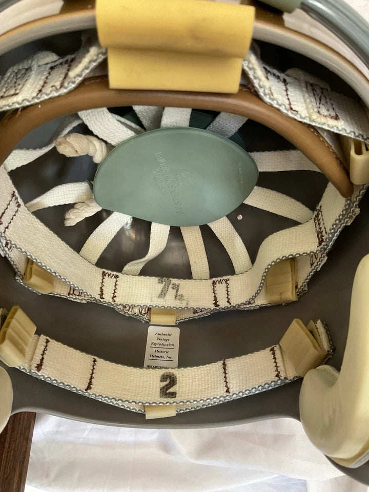 Custom Notre Dame Fighting Irish TK Style Suspension Football Helmet WESTBROOKSPORTSCARDS