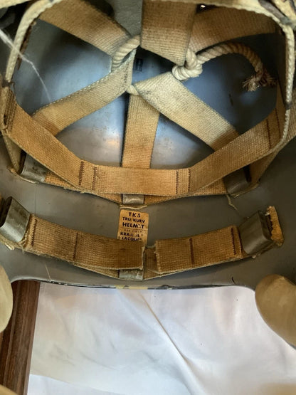 Vintage Riddell 1961 TK5 Kra-Lite Football Helmet Pittsburgh Steelers