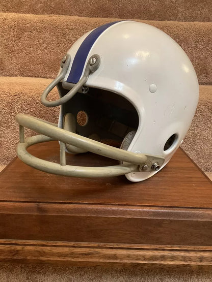 Vintage 1964 Riddell Kra-Lite RC9 Game Used Suspension Football Helmet WESTBROOKSPORTSCARDS