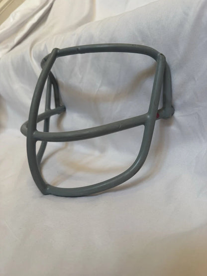 Vintage Schutt 1969 NOP Large Red Dot Gray Football Helmet Face Mask- Rare! WESTBROOKSPORTSCARDS