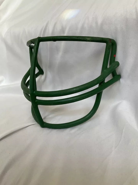 Vintage Original Schutt NOP-DW Large Green Red Dot Football Helmet Facemask WESTBROOKSPORTSCARDS