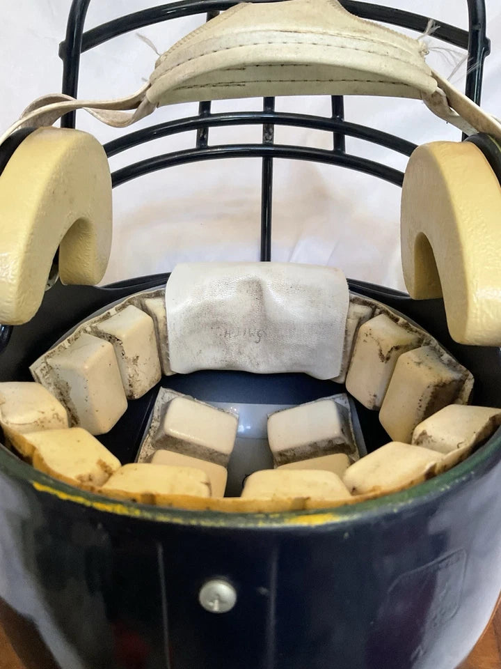 Los Angeles Rams Vintage Riddell 1978 PAC-3 Game Used Football Helmet Size 7 1/4 WESTBROOKSPORTSCARDS