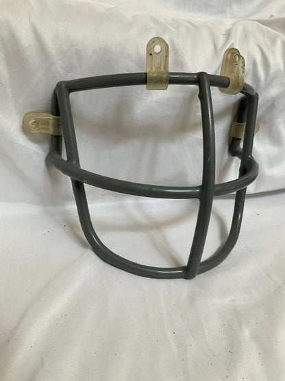 Vintage Riddell NOP Dark Gray Football Helmet Face Mask With Clips Rare! WESTBROOKSPORTSCARDS