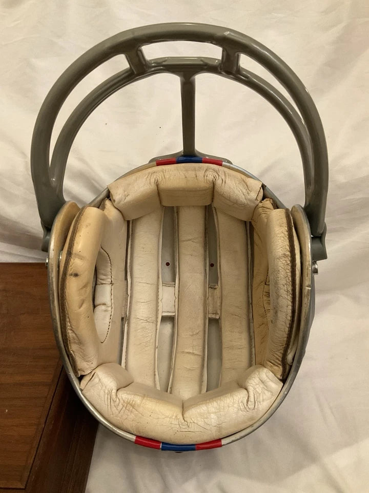 Original Vintage Wilson Football Helmet Custom 1969 - 1970 Houston Oilers