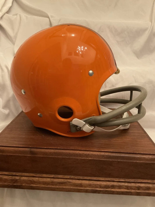 Original Riddell 1973 Kra-Lite TK2 Game Football Helmet Cleveland Browns WESTBROOKSPORTSCARDS
