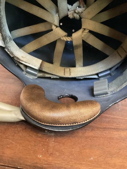 Vintage 1960s Game Used Suspension Football Helmet Vanderbilt Commodores? WESTBROOKSPORTSCARDS