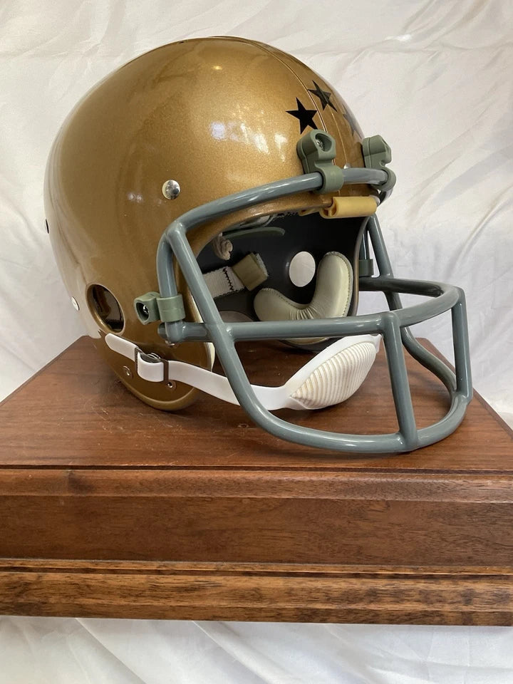 Custom Notre Dame Fighting Irish TK Style Suspension Football Helmet WESTBROOKSPORTSCARDS