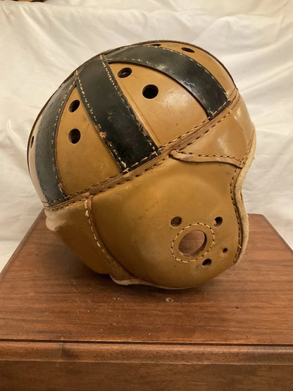 Rawlings NHC Authentic Leather Suspension Football Helmet Chin Strap Size 7!