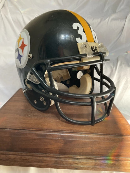Schutt Air Pittsburgh Steelers Vintage Original Worn Football Helmet
