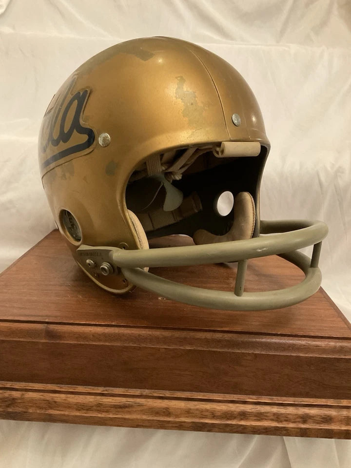 1970 UCLA Bruins Authentic Game Used Riddell TK2 Kra-Lite-8 Football Helmet Rare WESTBROOKSPORTSCARDS