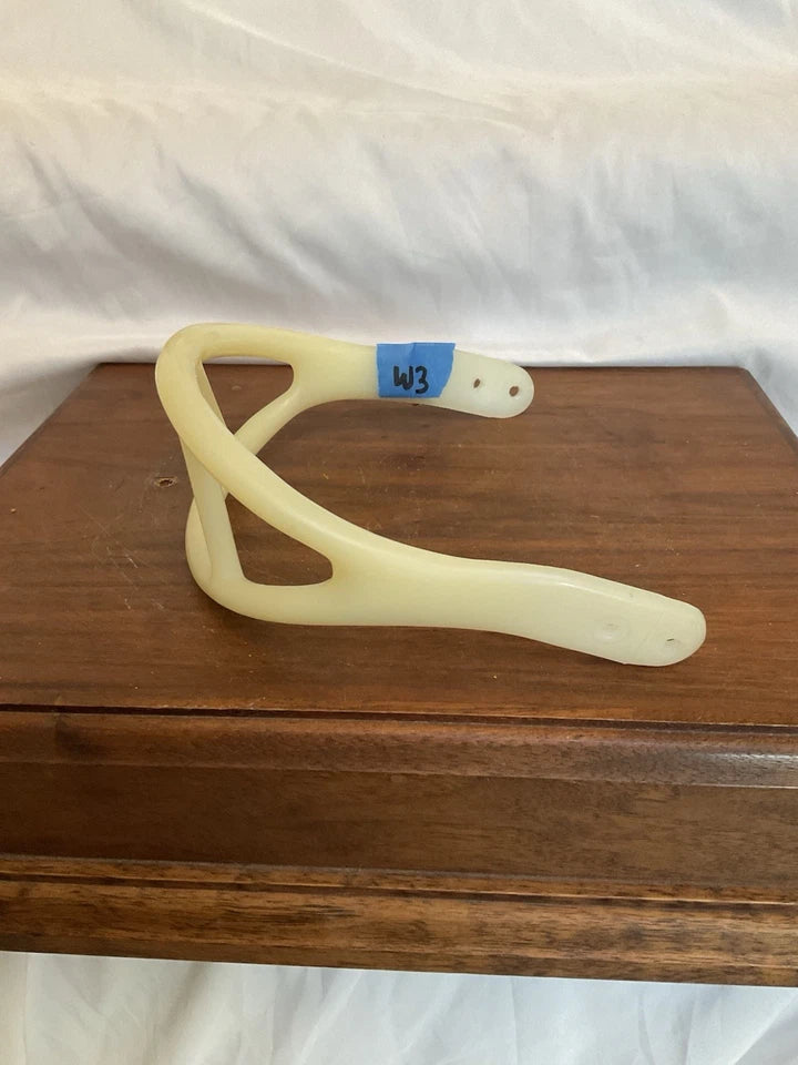 1960's Vintage ORIGINAL 2-Bar Wilson Facemask - Chicago Bears Suspension Helmet