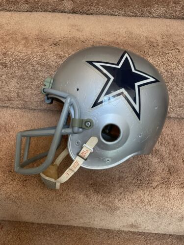 Riddell Micro-Fit Vintage 1969 Football Helmet Dallas Cowboys- Walt Garrison Sports Mem, Cards & Fan Shop:Fan Apparel & Souvenirs:Football-NFL Riddell   