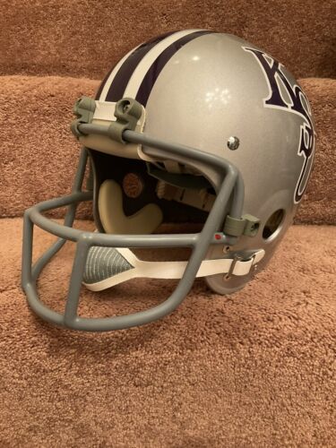 1975 Kansas State Wildcats TK Suspension Football Helmet- Reproduction Authentic Sports Mem, Cards & Fan Shop:Fan Apparel & Souvenirs:College-NCAA WESTBROOKSPORTSCARDS   