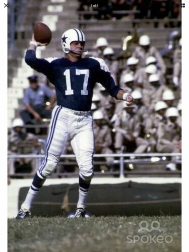 Vintage Riddell Kra-Lite TK5 Football Helmet 1960 Dallas Cowboys Meredith Rookie Sports Mem, Cards & Fan Shop:Fan Apparel & Souvenirs:Football-NFL Riddell   