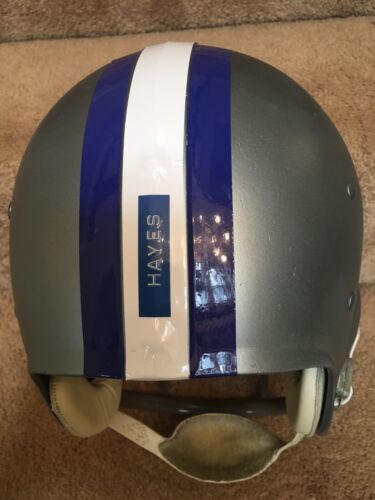 classic 1964 football helmet Riddell Original Kra-Lite TK5 Football Helmet 1964 Dallas Cowboys Bob – WESTBROOKSPORTSCARDS