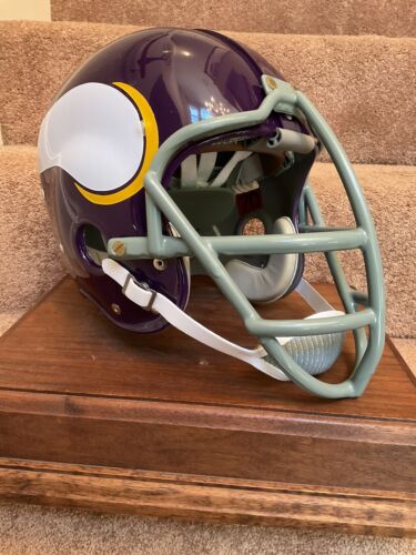 big football helmets Minnesota Vikings “Big Horns” RK2 Style Suspension Football Helmet Jim – WESTBROOKSPORTSCARDS
