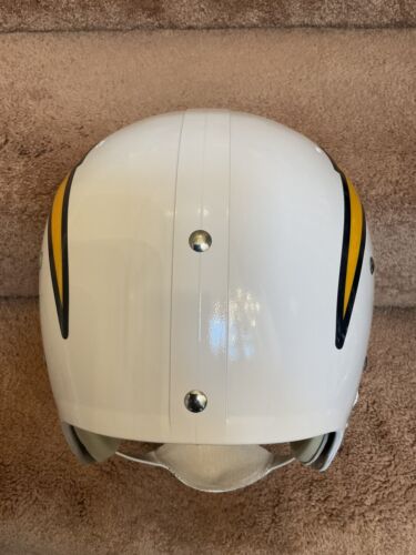chargers motorcycle helmet Custom John Hadl San Diego Chargers TK2 Style Football Helmet – WESTBROOKSPORTSCARDS