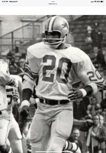 RK2 Style Suspension Football Helmet- 1970 Detroit Lions Lem Barney – WESTBROOKSPORTSCARDS