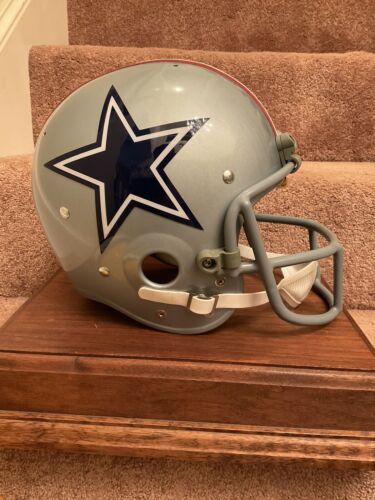 TK2 Style Football Helmet 1976 Dallas Cowboys Authentic Color Paint! Sports Mem, Cards & Fan Shop:Fan Apparel & Souvenirs:Football-NFL Riddell   