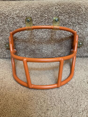 Vintage Orange Schutt 1969 OPO Green Dot Football Helmet X-Large  Facemask RARE Sporting Goods:Team Sports:Football:Clothing, Shoes & Accessories:Helmets & Hats Schutt   