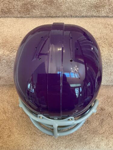 Minnesota Vikings Painted Horns RK2 Style Suspension Football Helmet Carl Eller