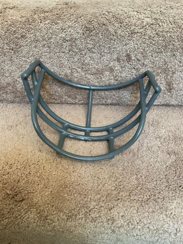 Vintage Riddell 1980s NOPO Football Helmet Lineman Gray 2-Dot Facemask USFL Sporting Goods:Team Sports:Football:Clothing, Shoes & Accessories:Helmets & Hats Riddell   