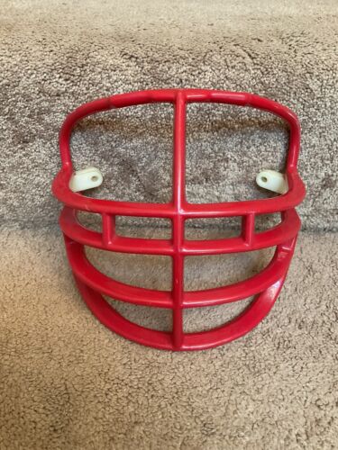 Vintage Red Riddell 1990s DoubleWire Kra-Lite NJOP Football Helmet Facemask RARE Sporting Goods:Team Sports:Football:Clothing, Shoes & Accessories:Helmets & Hats Riddell   