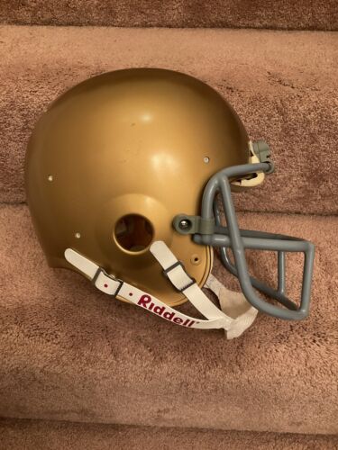 Vintage RIddell PAC-3 Football Helmet- Notre Dame Fighting Irish Joe Montana