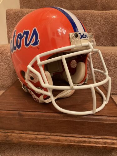 Game Used RIddell VSR4 Football Helmet- Custom Florida Gators Sports Mem, Cards & Fan Shop:Fan Apparel & Souvenirs:College-NCAA Riddell   