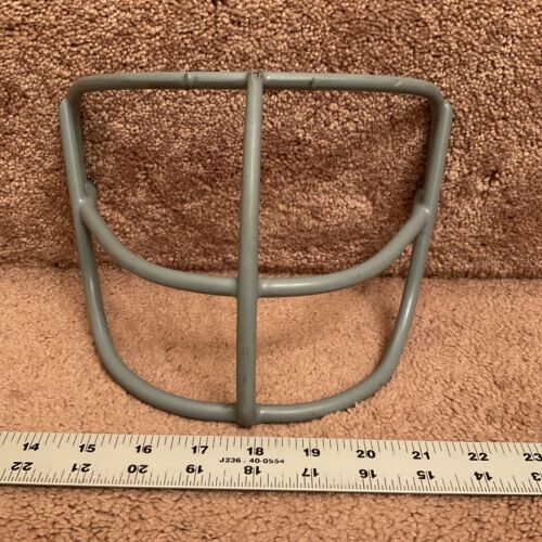 Vintage Schutt 1969 NOP Large Red Dot Gray Football Helmet Face Mask- Rare! Sporting Goods:Team Sports:Football:Clothing, Shoes & Accessories:Helmets & Hats Schutt   