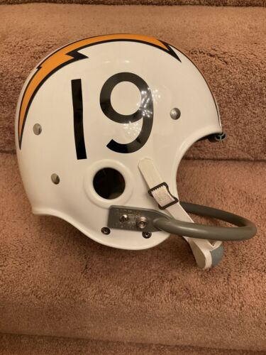 Riddell Kra-Lite RK2 Suspension 1962 San Diego Chargers Football Helmet Alworth