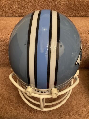 carolina tar heels football helmet Vintage Riddell PAC-3 North Carolina Tar Heels Football Helmet Lawrenc – WESTBROOKSPORTSCARDS