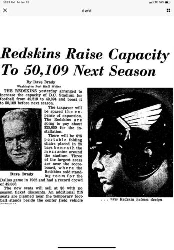 1965 Washington Redskins Head Dress Logo Prototype RK2 Football Helmet Jurgensen Sports Mem, Cards & Fan Shop:Autographs-Original:Football-NFL:Helmets WESTBROOKSPORTSCARDS   